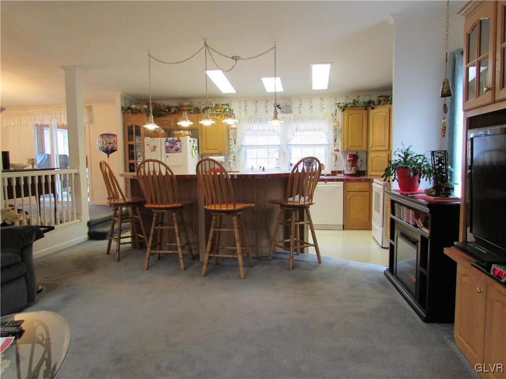 648 Old Mill Road Lehighton, PA 18235 - Photo 25 of 48 a view of a dining room with furniture window and outside view