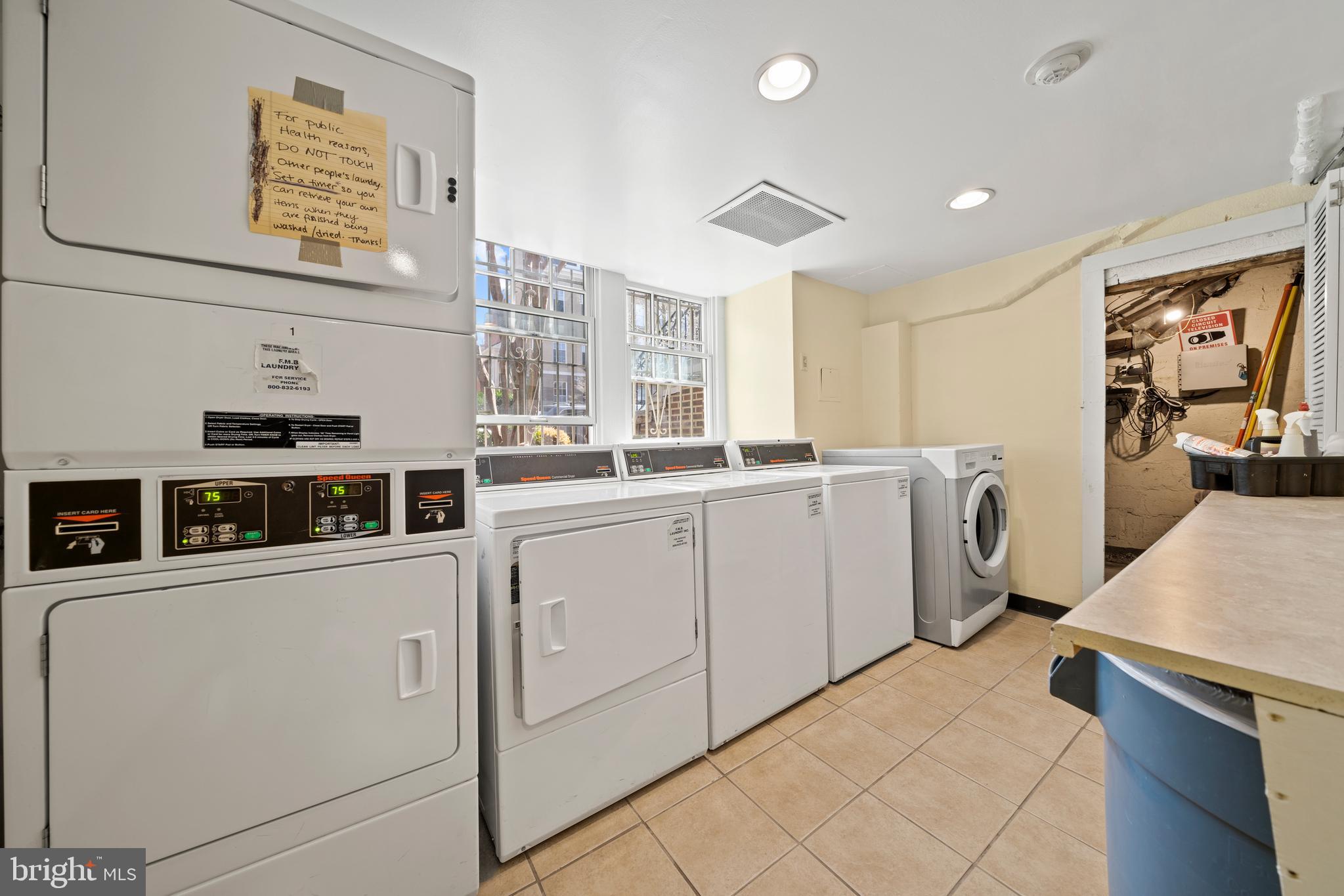 2410 20th Street Northwest, Unit 9 Washington, DC 20009 - Photo 16 of 20 Shared Laundry Room