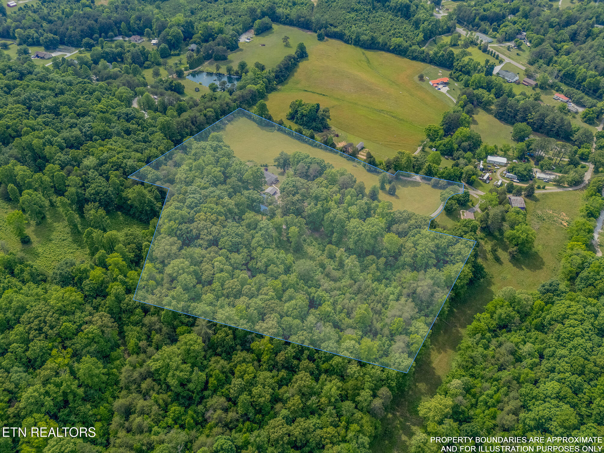151 Gray Knob Road Kingston, TN 37763 - Photo 60 of 60 DJI_20260516163556_0416_D-HDR-LOT-LINES
