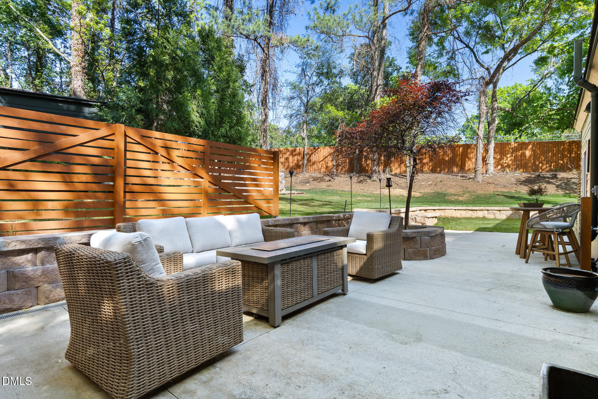 5208 Saddle Court Raleigh, NC 27609 - Photo 43 of 43 a view of outdoor space with seating