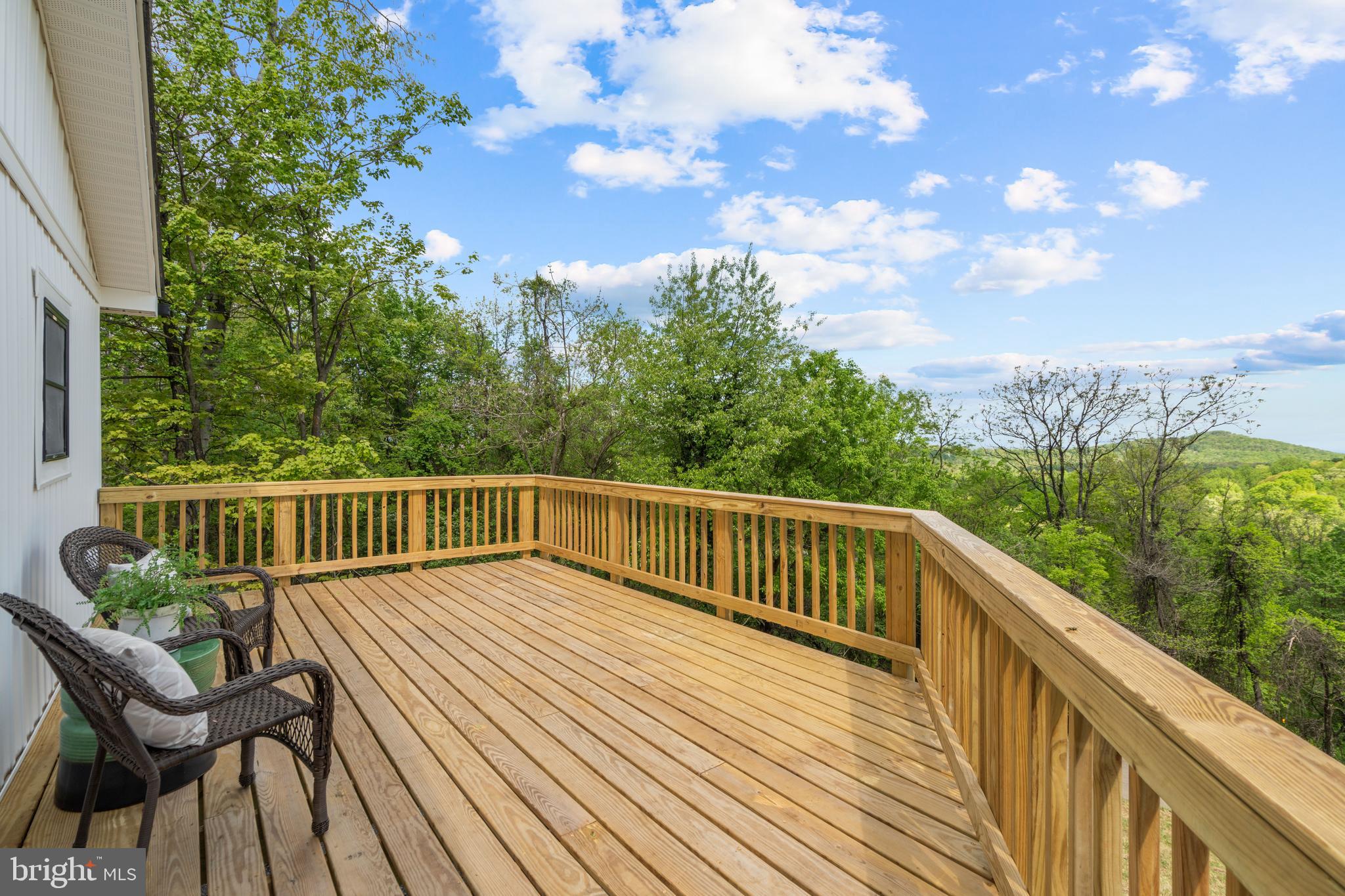 1550 Drummer Hill Road Front Royal, VA 22630 - Photo 9 of 49 a view of balcony with deck and wooden floor