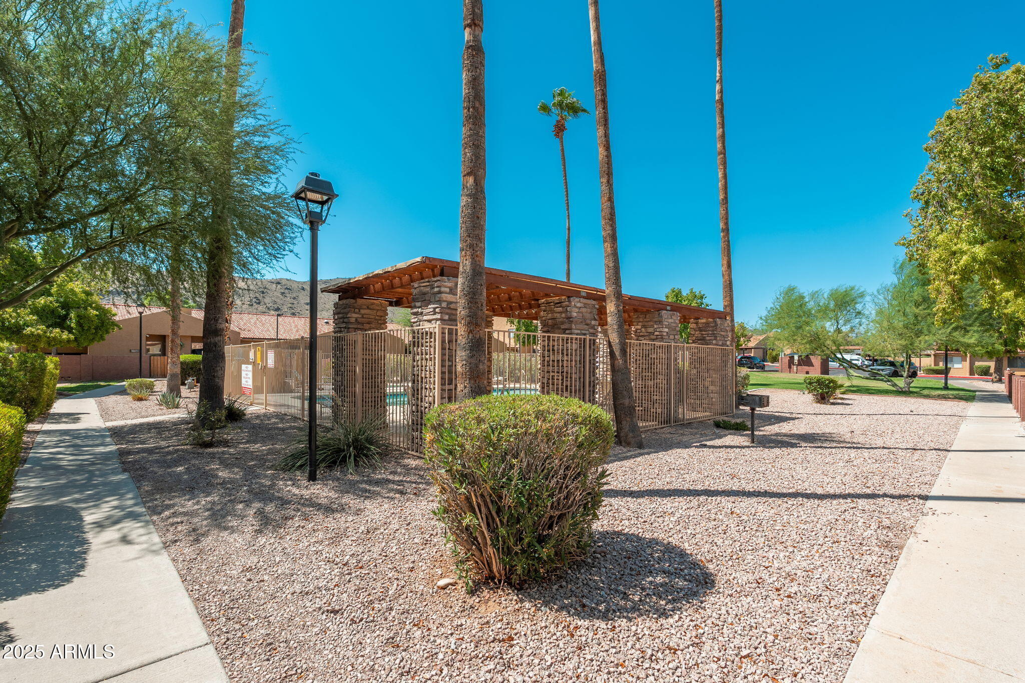 3511 East Baseline Road, Unit 1200 Phoenix, AZ 85042 - Photo 24 of 28 a view of a street with large trees