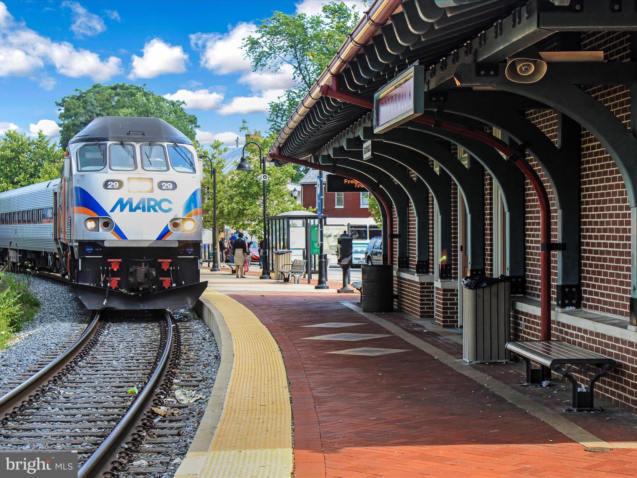 514 Elm Street Frederick, MD 21701 - Photo 60 of 84 MARC Train Station