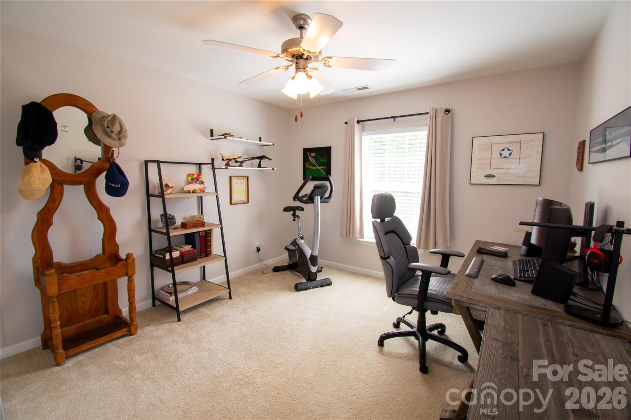 19 Singleton Lane Fletcher, NC 28732 - Photo 15 of 19 a view of a workspace with furniture and a window