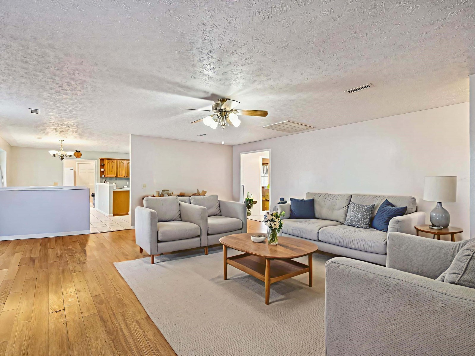 394 Pruett Road Dickson, TN 37055 - Photo 15 of 56 a living room with furniture and a wooden floor