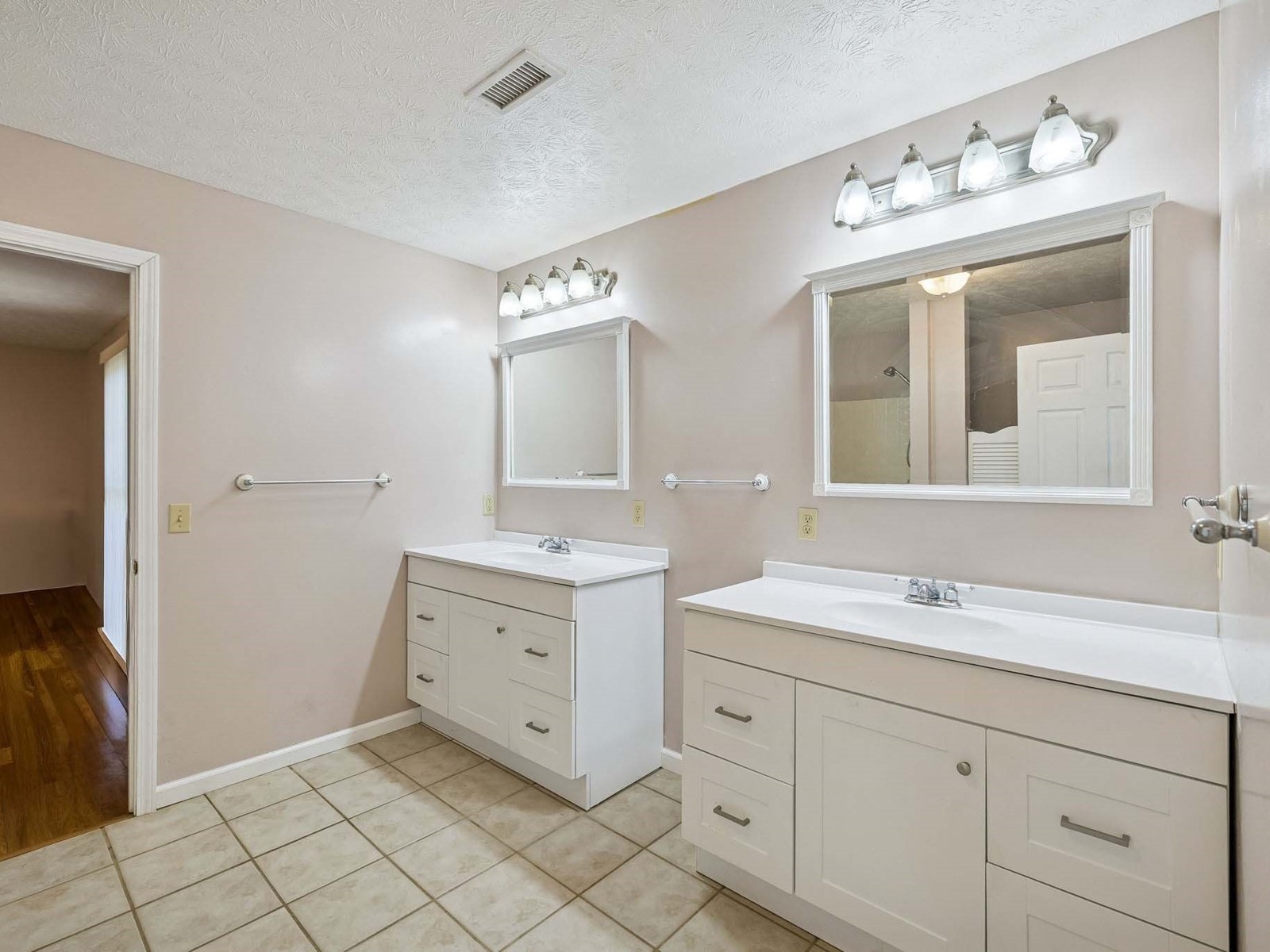 394 Pruett Road Dickson, TN 37055 - Photo 25 of 56 a spacious bathroom with a double vanity sink mirror and