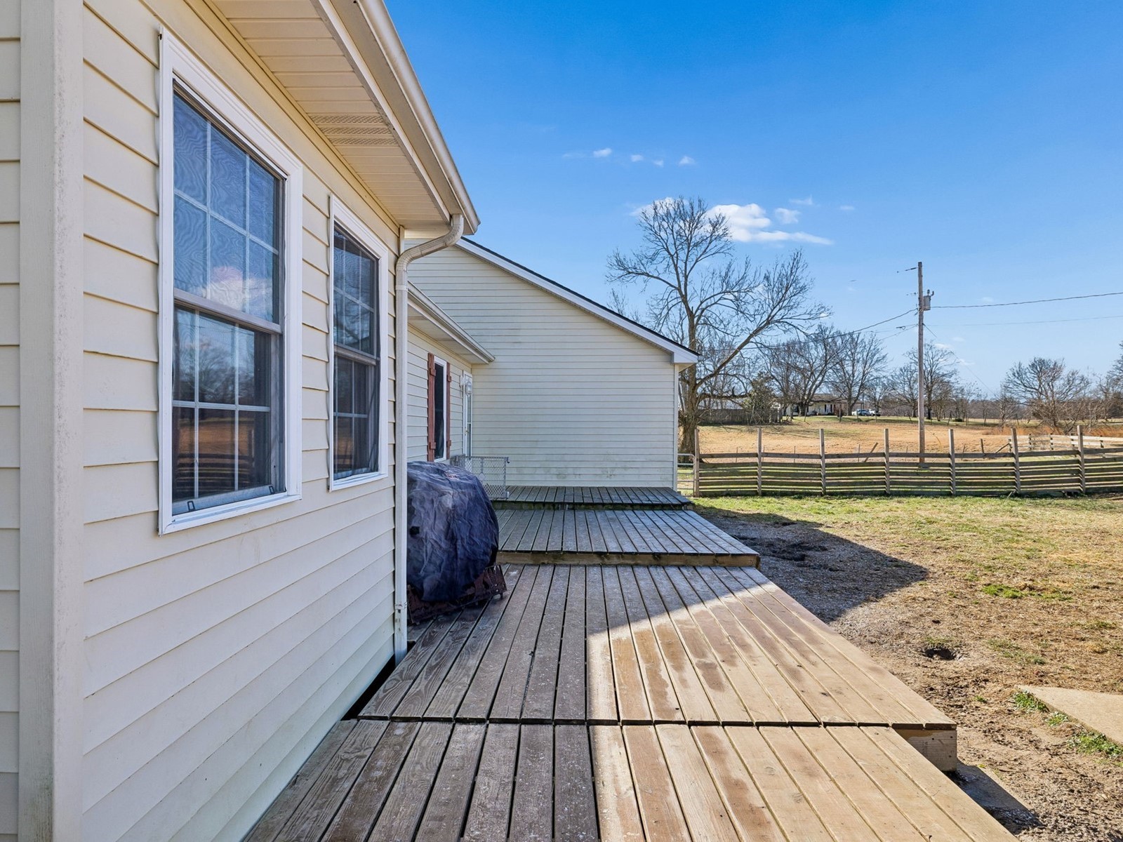 394 Pruett Road Dickson, TN 37055 - Photo 34 of 56 a view of outdoor space with deck and yard