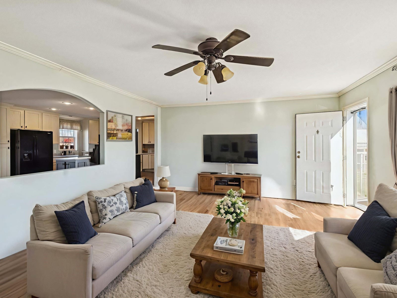 394 Pruett Road Dickson, TN 37055 - Photo 36 of 56 a living room with furniture and a flat screen tv