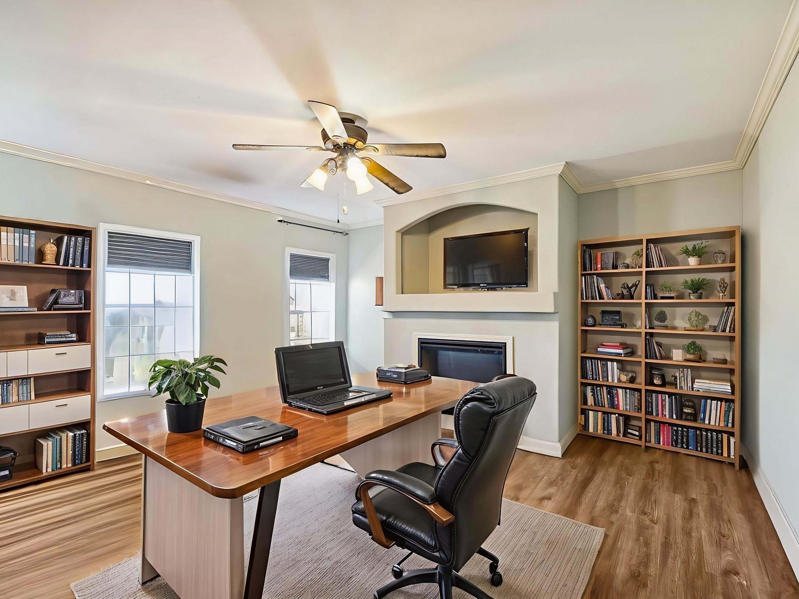 394 Pruett Road Dickson, TN 37055 - Photo 43 of 56 a view of a livingroom with furniture and a potted plant