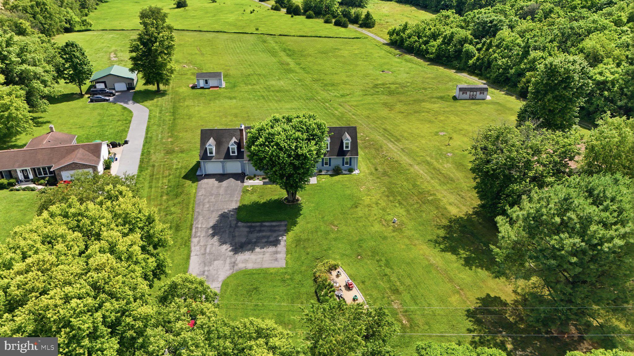 15613 Natural Well Road Williamsport, MD 21795 - Photo 52 of 54 Aerial Front