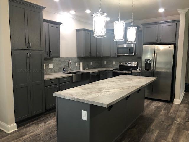 59 Victoria Road Nauvoo, AL 35578 - Photo 7 of 23 Kitchen with SS appliances
