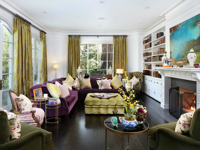 93 Serrano Drive Atherton, CA 94027 - Photo 7 of 10 a living room with furniture and a large window