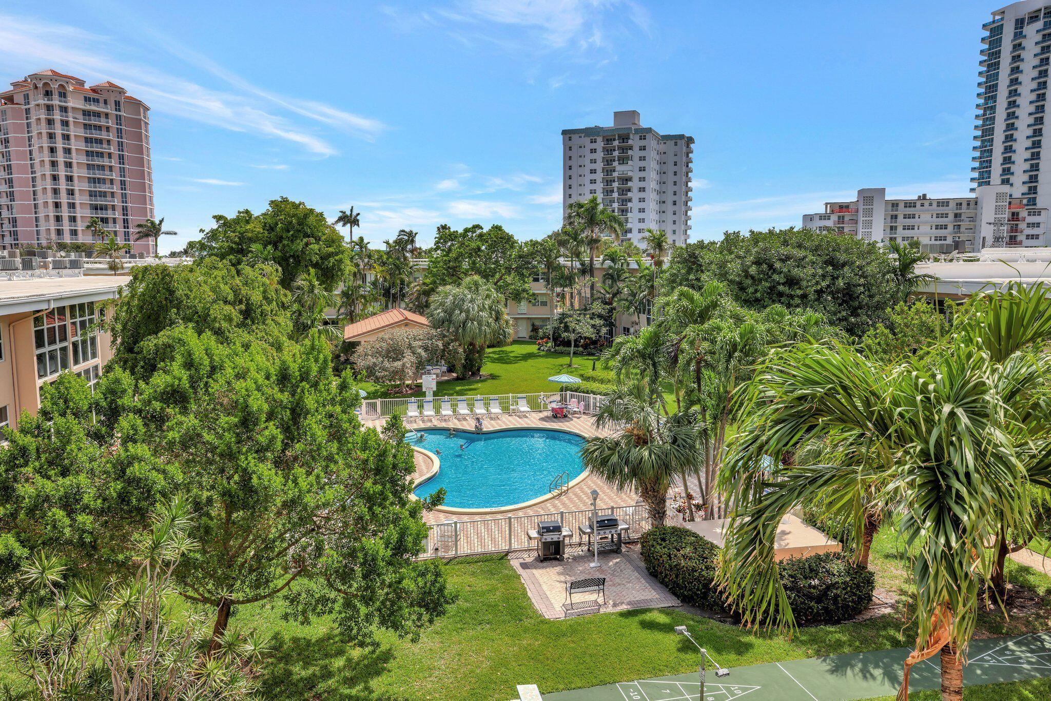 1481 South Ocean Boulevard, Unit 413A Lauderdale-by-the-Sea, FL 33062 - Photo 34 of 48 a view of a multi story building