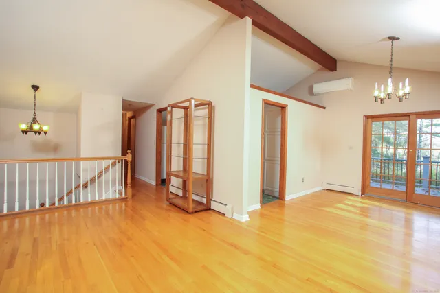 a view of an empty room with window