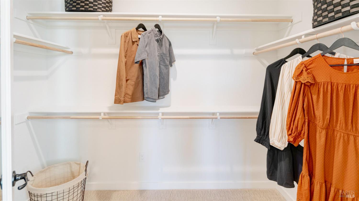 2640 Hopscotch Street Rio Vista, CA 94571 - Photo 37 of 51 a view of walk in closet with clothes and shoes