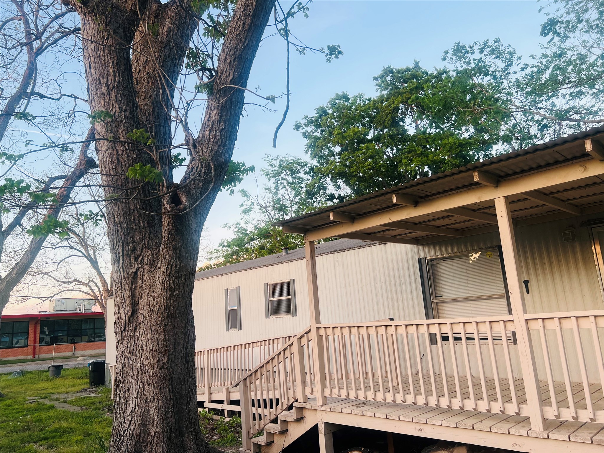 2106 Avenue C Rosenberg, TX 77471 - Photo 19 of 20 a view of a house with a yard from a patio
