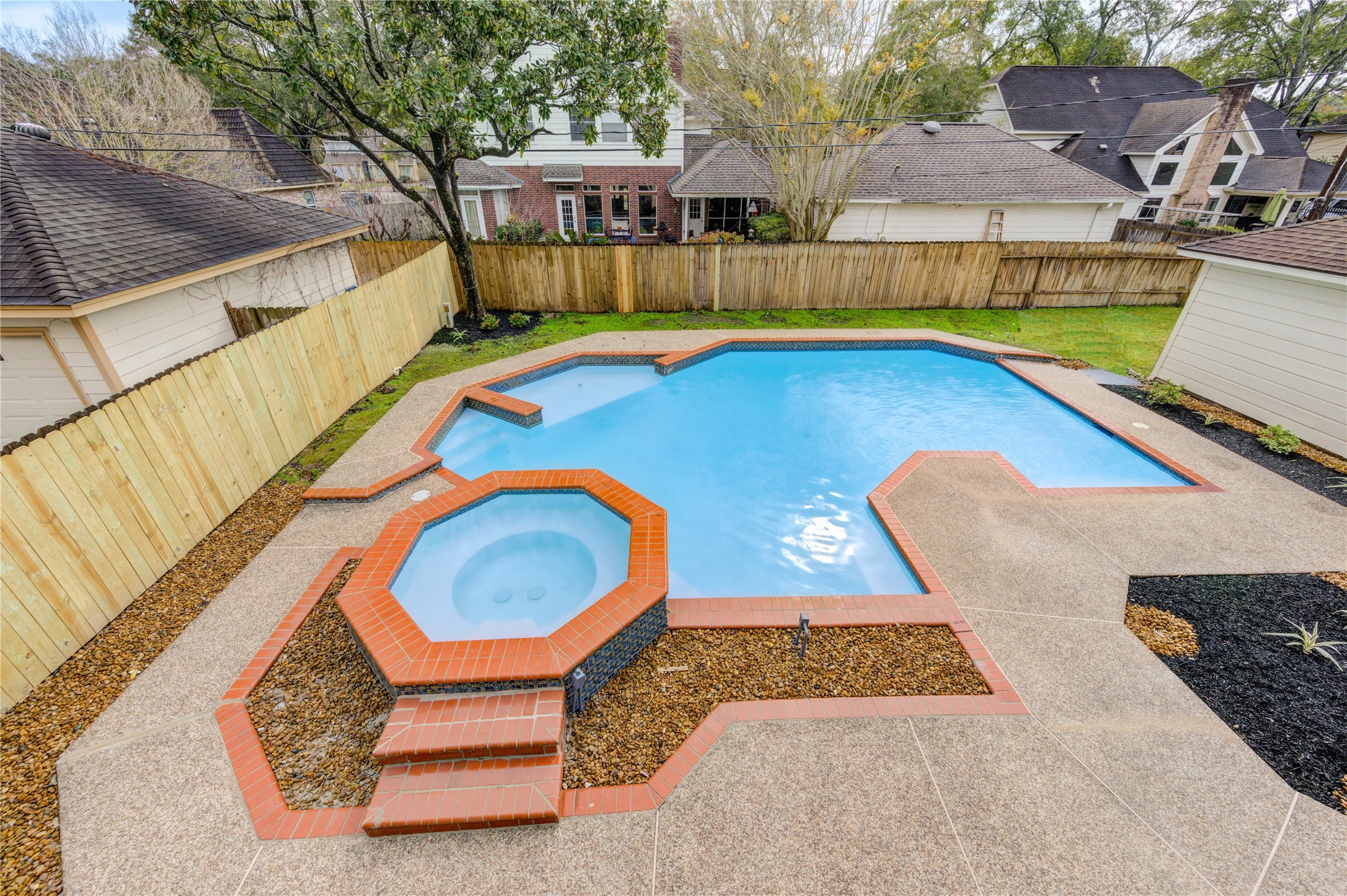 12015 Laneview Drive Houston, TX 77070 - Photo 37 of 40 swimming pool view with a outdoor seating