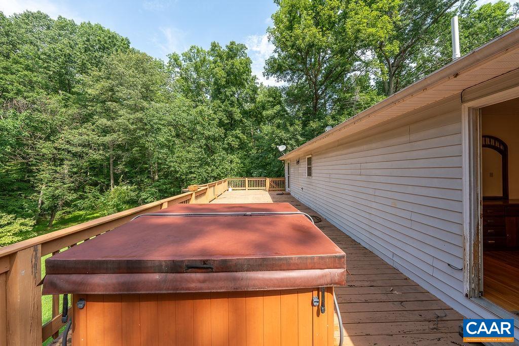 4965 Celt Road Stanardsville, VA 22973 - Photo 38 of 55 a view of a balcony with an outdoor space