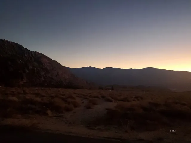 a view of outdoor space and mountain view
