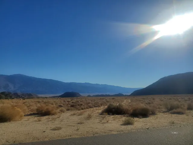 a view of outdoor space and mountain view