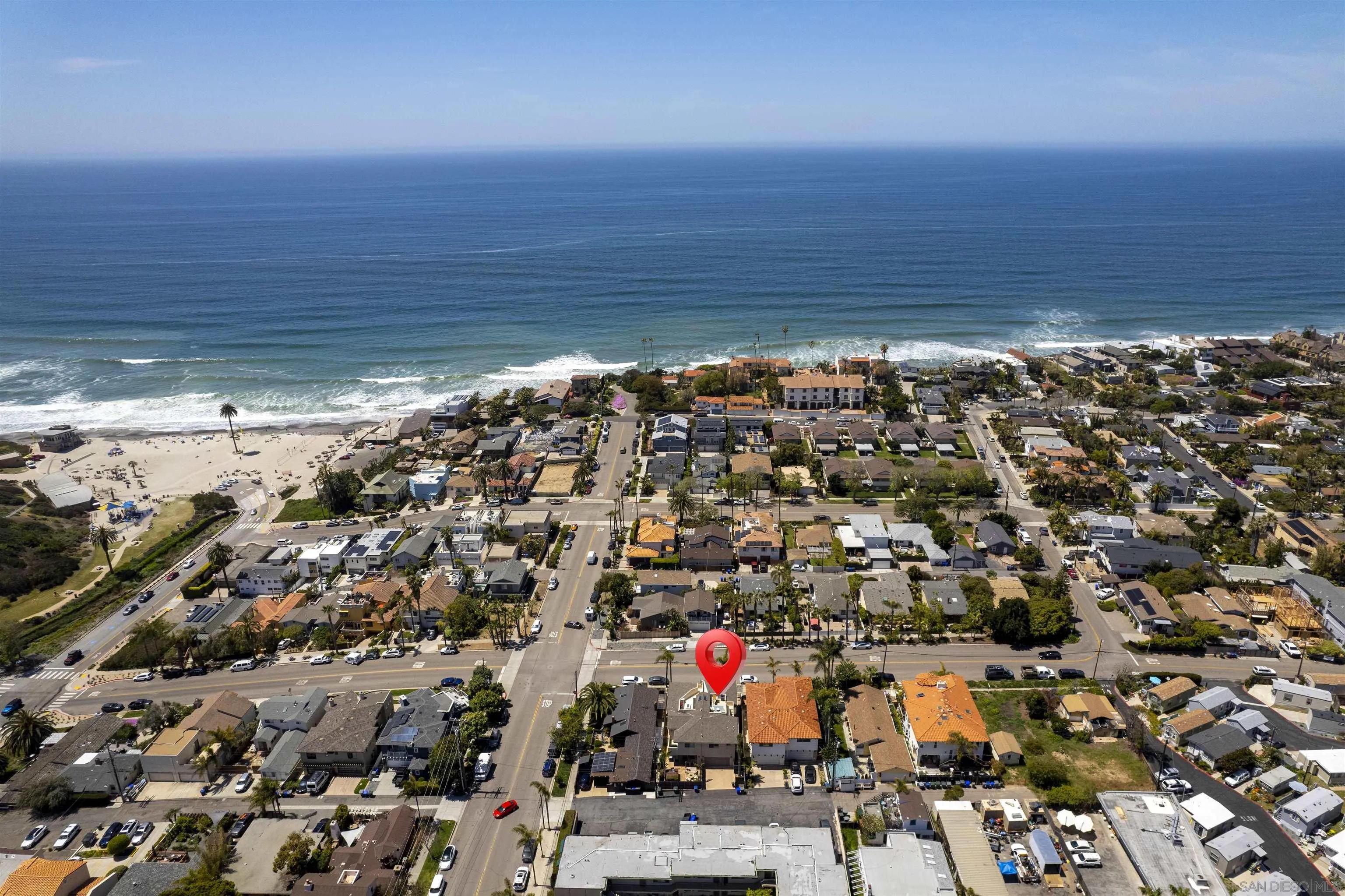 145 3rd Street Encinitas, CA 92024 - Photo 33 of 34 an aerial view of a ocean