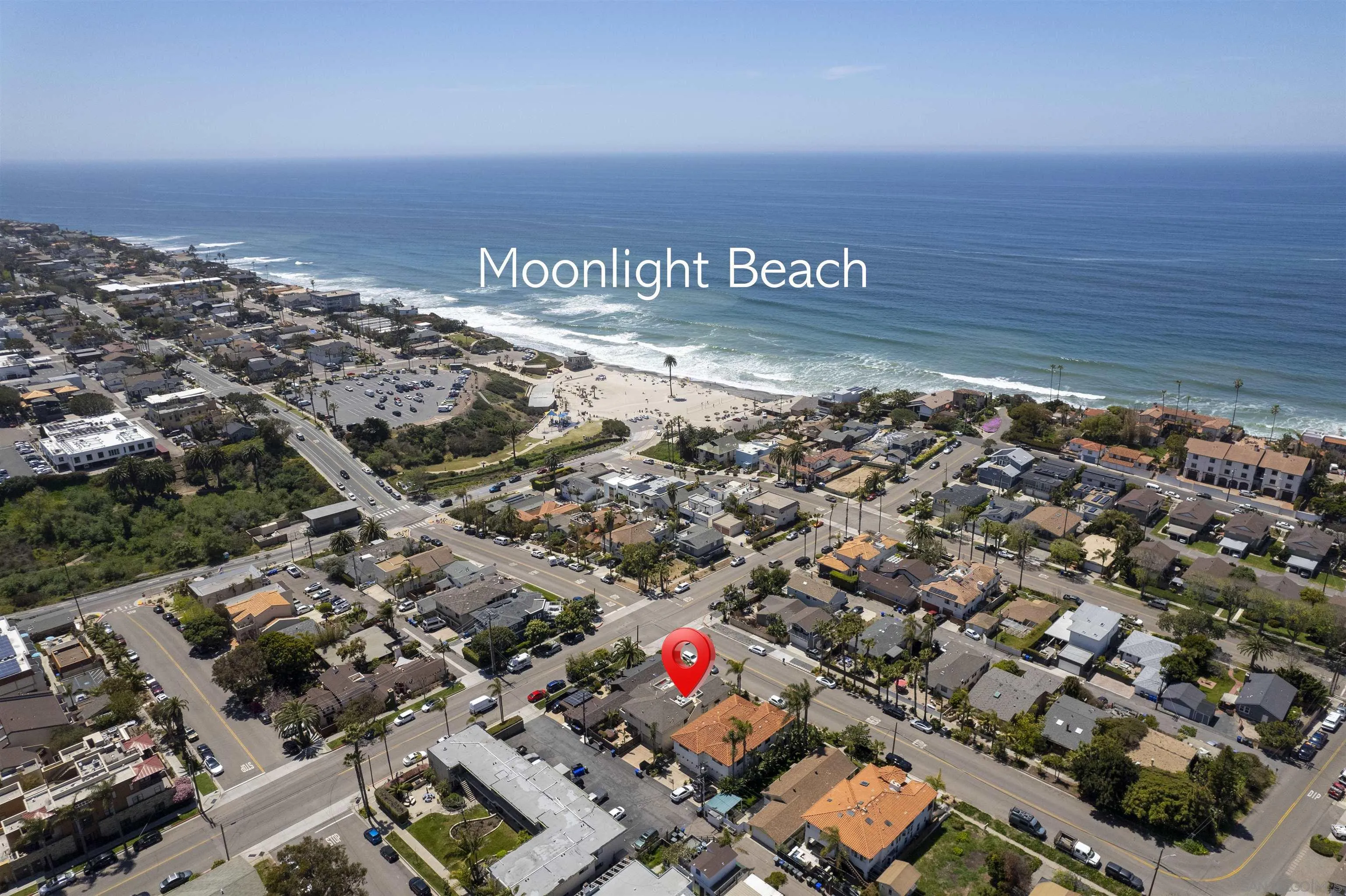 145 3rd Street Encinitas, CA 92024 - Photo 4 of 34 an aerial view of a city