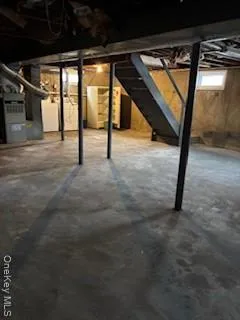 a view of a backyard with sitting area