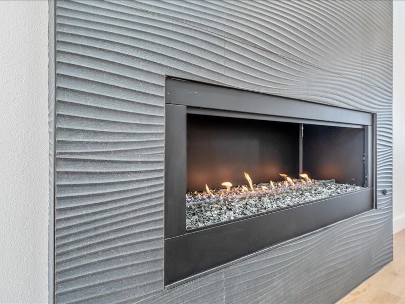 8701 Zebra Crossing Larue, TX 75770 - Photo 9 of 39 Contemporary fireplace.