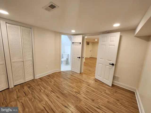 a view of a livingroom with a hardwood
