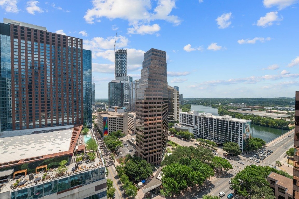 200 Congress Avenue, Unit 19F Austin, TX 78701 - Photo 2 of 40 a view of a city with tall buildings