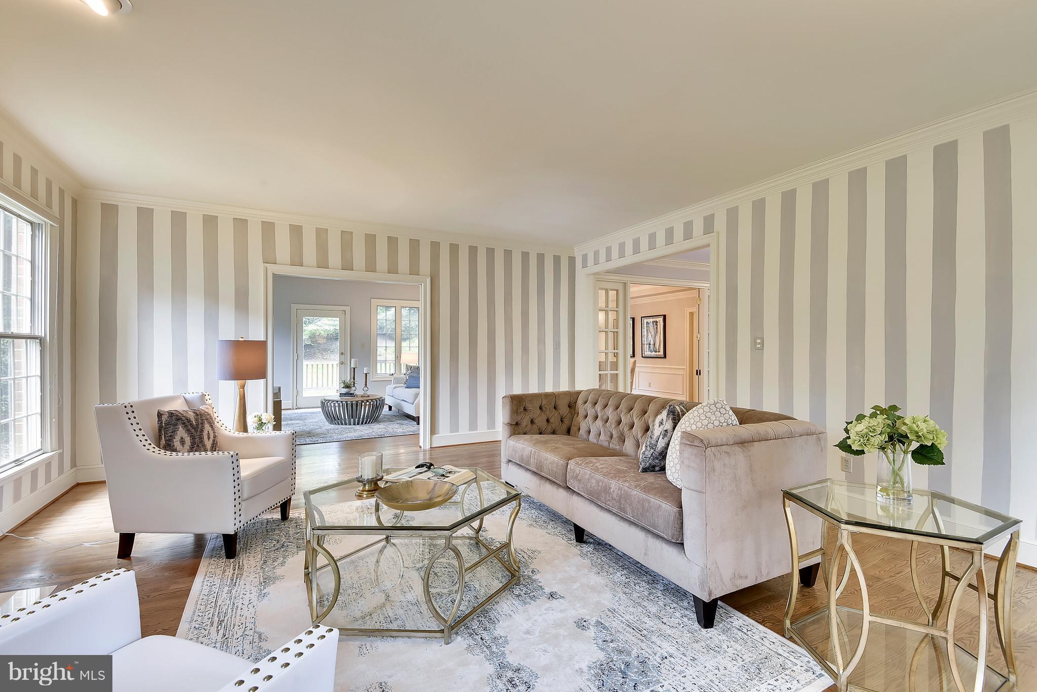 1823 Solitaire Lane McLean, VA 22101 - Photo 10 of 30 Stylish living with pocket doors to parlor.