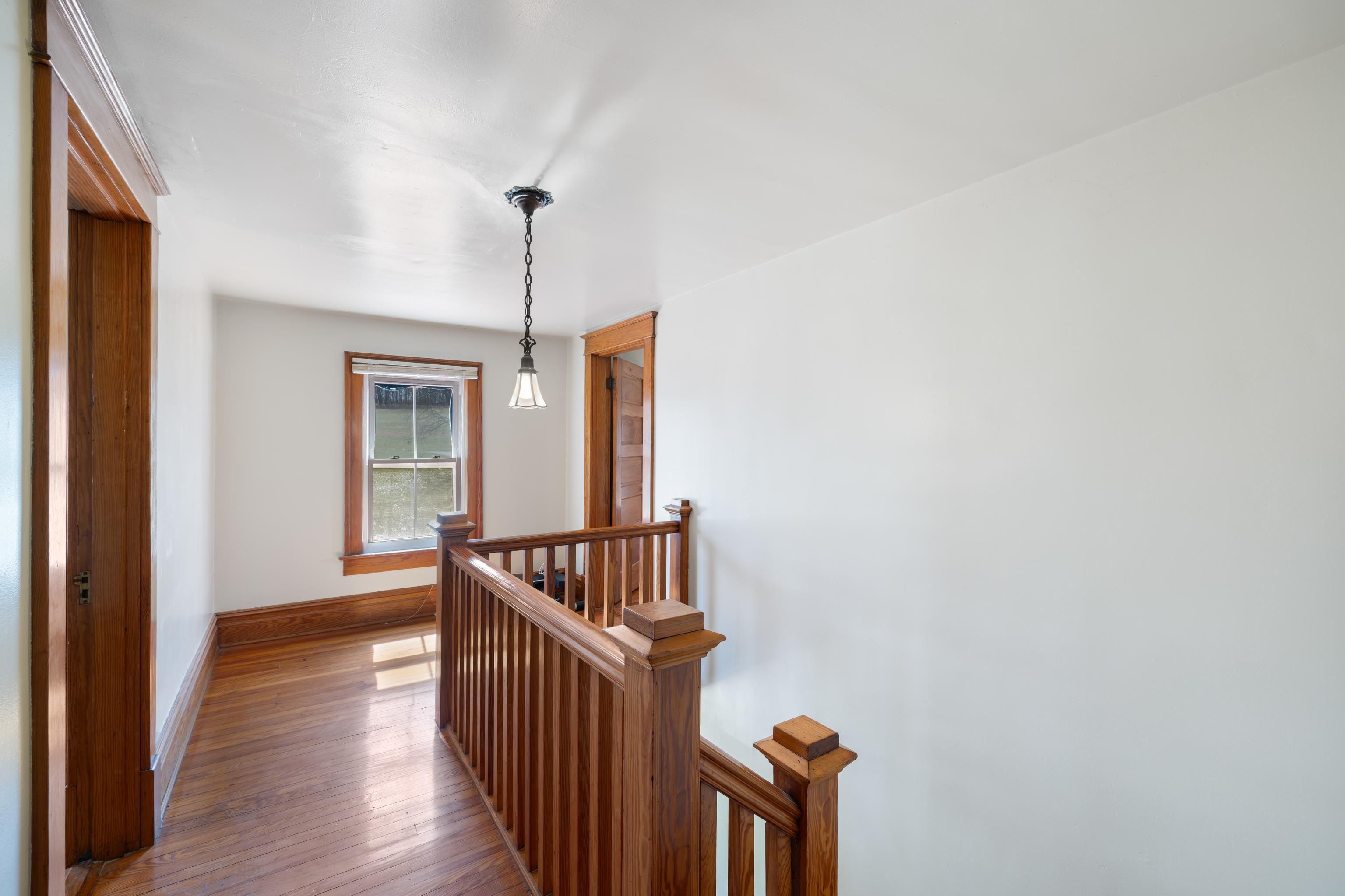 3165 Old Greenville Road Staunton, VA 24401 - Photo 30 of 66 a view of hallway with wooden floor