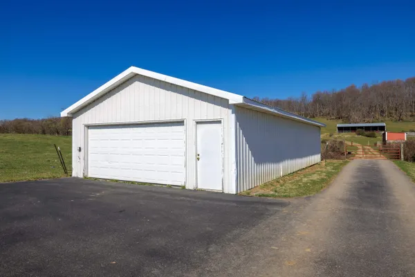 a view of an ocean from a building