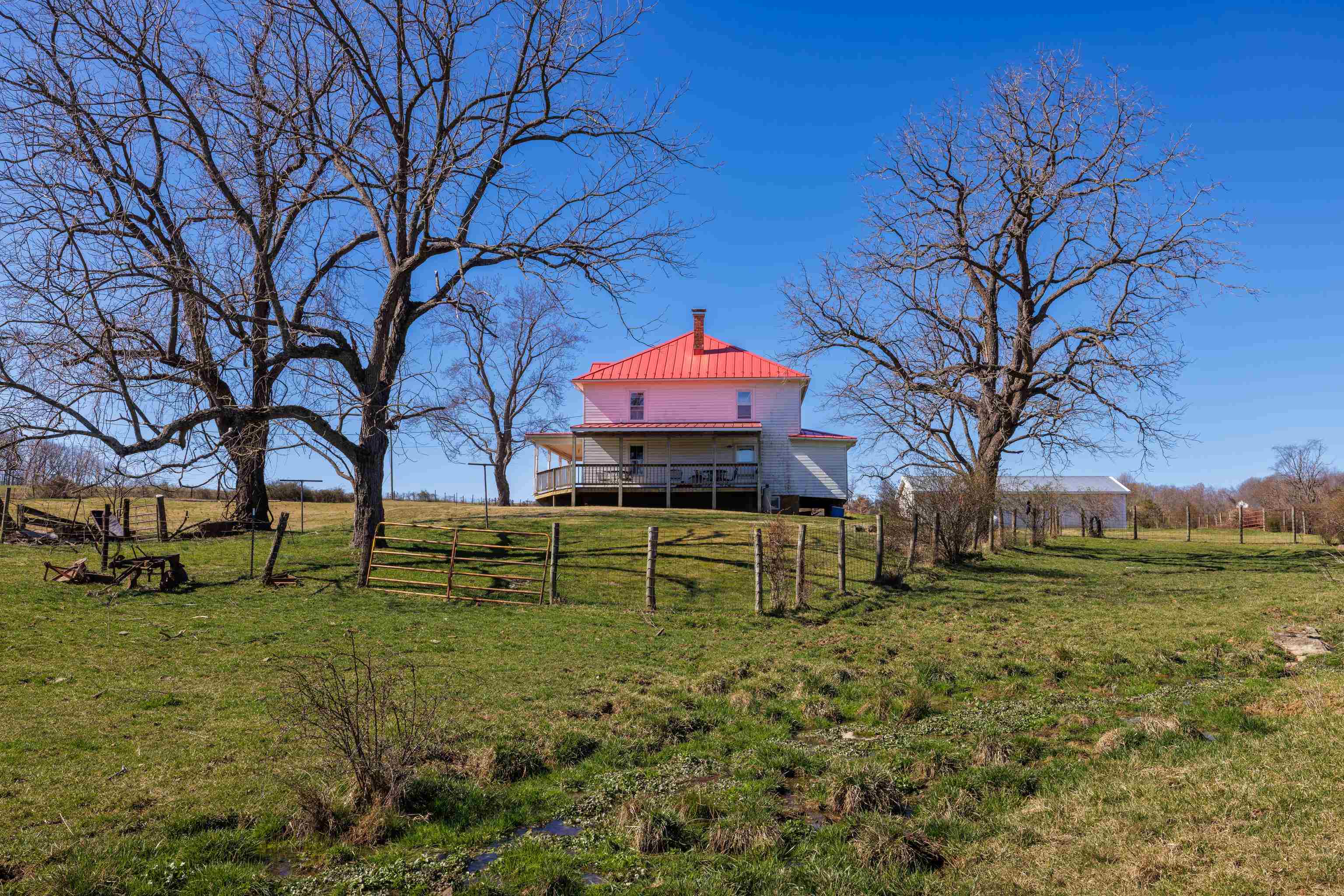 3165 Old Greenville Road Staunton, VA 24401 - Photo 48 of 66 a backyard of a house with lots of green space