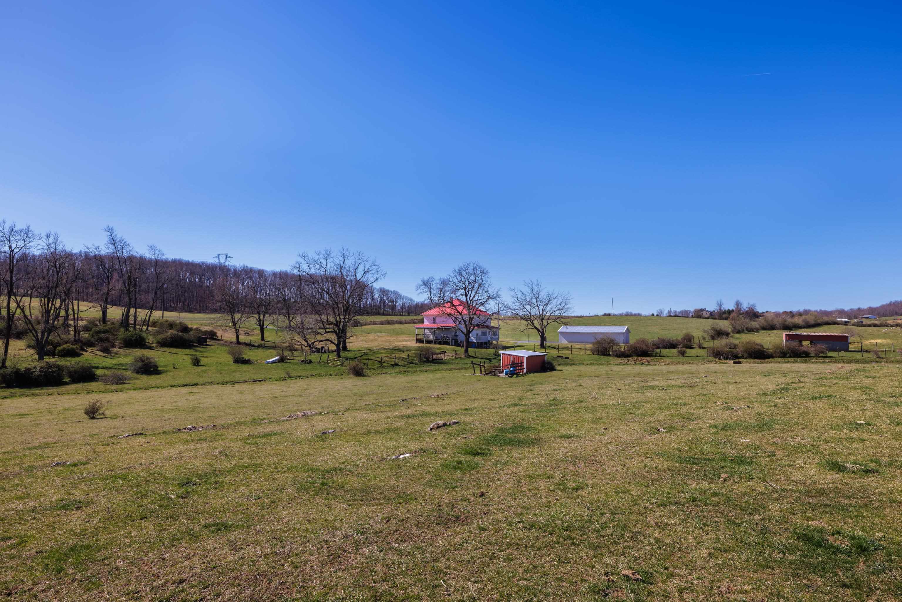 3165 Old Greenville Road Staunton, VA 24401 - Photo 49 of 66 a view of a field with an trees