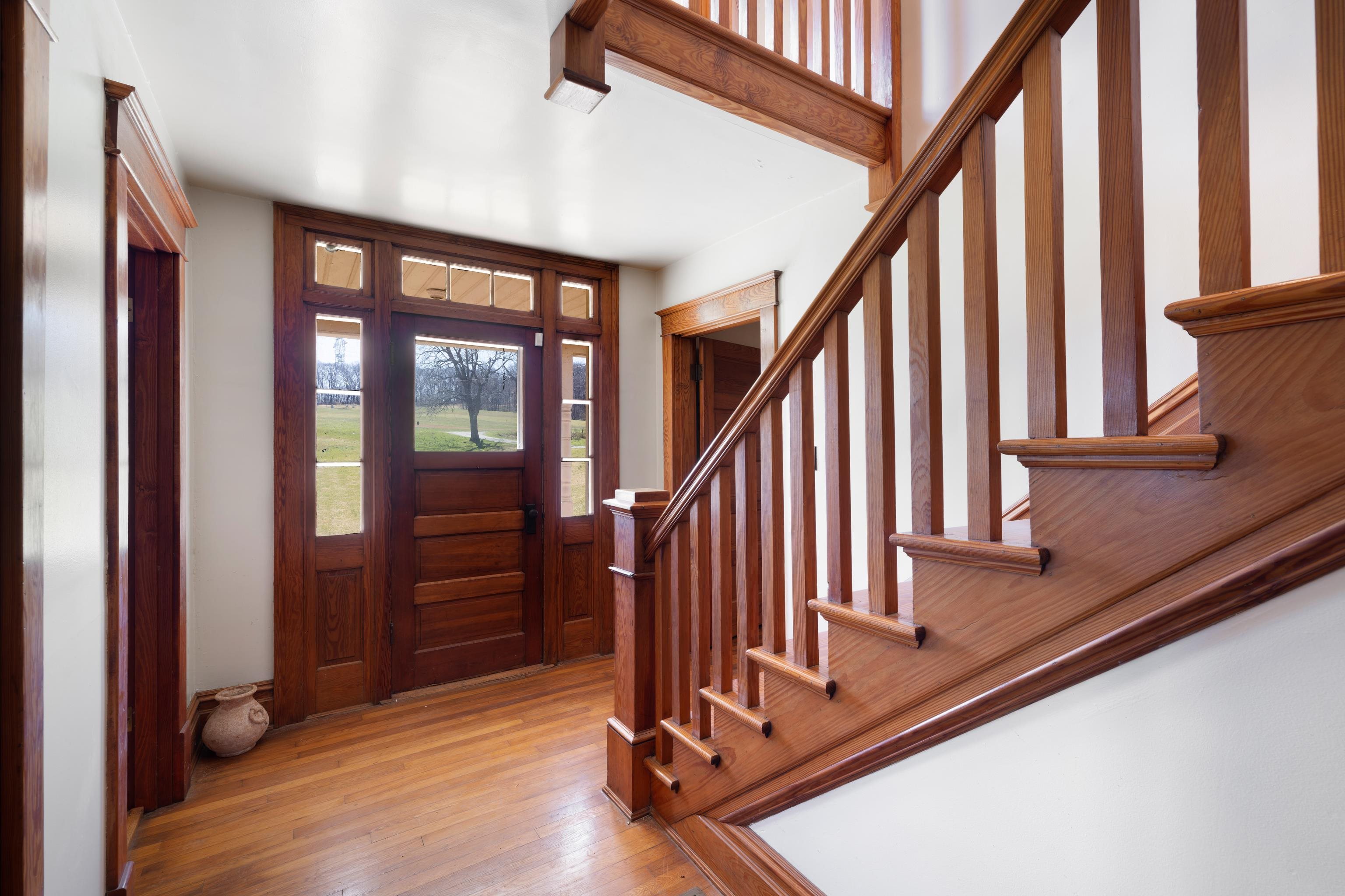 3165 Old Greenville Road Staunton, VA 24401 - Photo 10 of 66 a view of an entryway with wooden floor and door