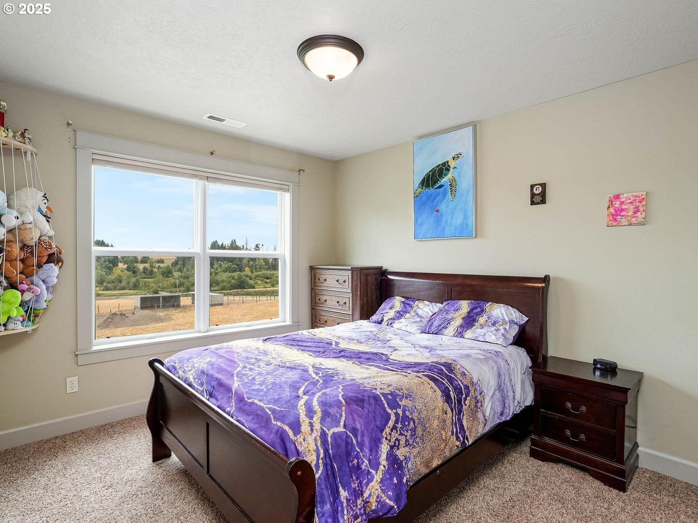 40893 Elk Ridge Lane Stayton, OR 97383 - Photo 29 of 46 a bedroom with a bed and a window