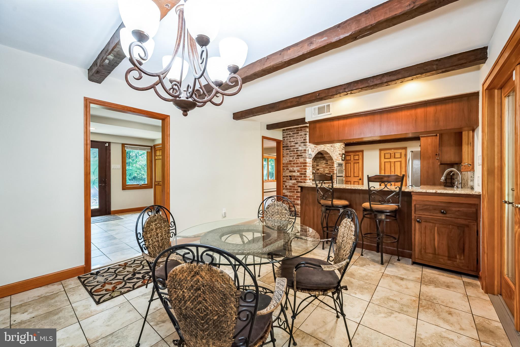 3574 Glenway Road Huntingdon Valley, PA 19006 - Photo 28 of 60 a view of a dining room with furniture window and outside view