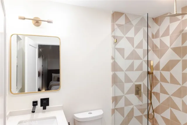 a room with racks on the wall