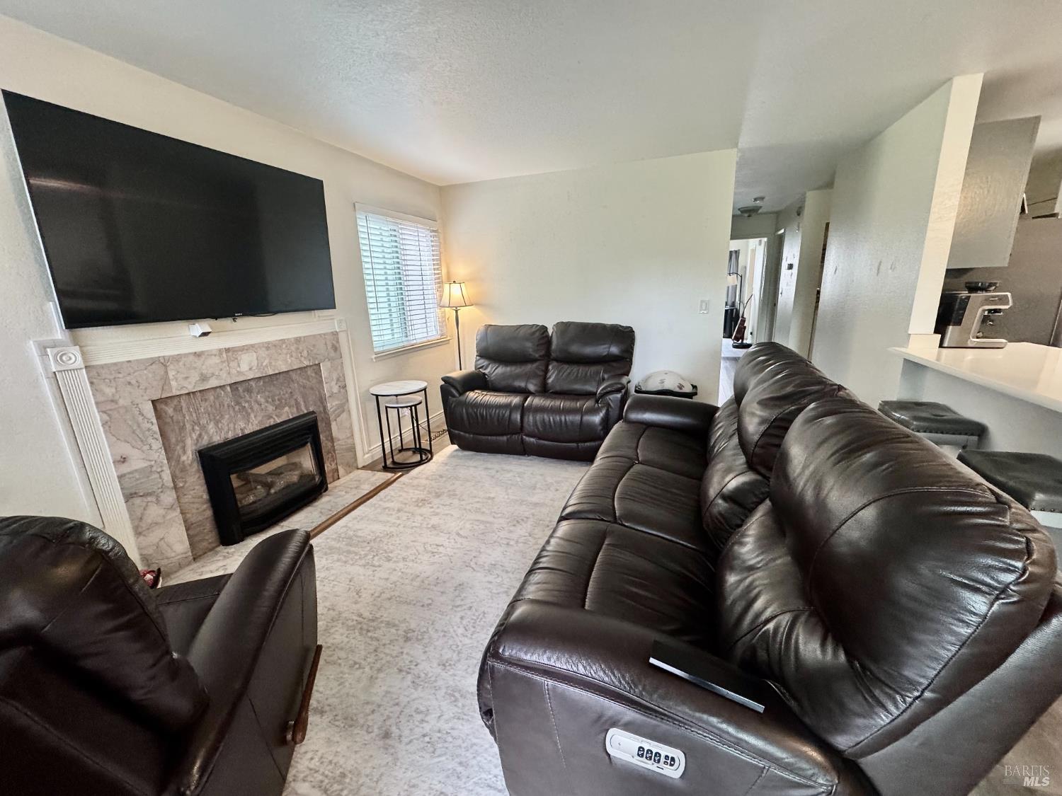 2528 Westberry Drive Santa Rosa, CA 95403 - Photo 16 of 37 a living room with furniture and a flat screen tv