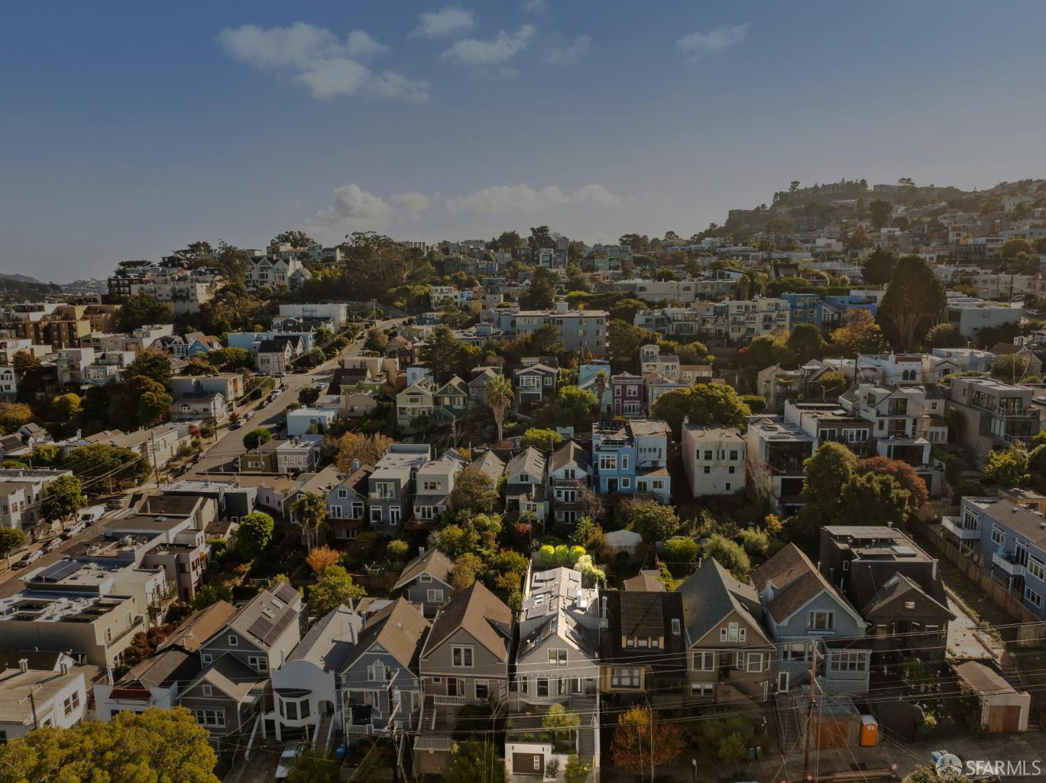 439 Clipper Street San Francisco, CA 94114 - Photo 70 of 71 an aerial view of multiple house