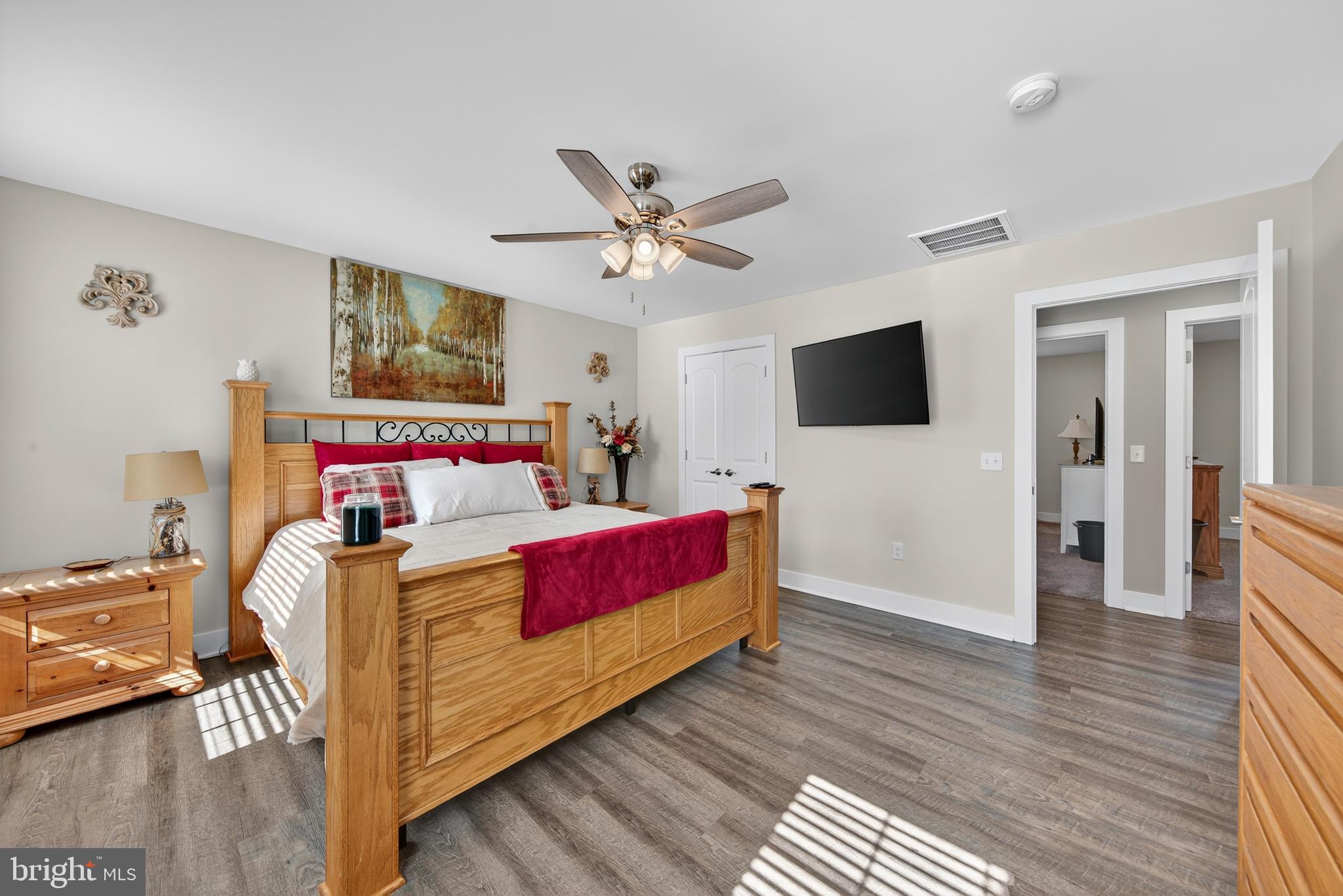 26356 Pennfields Drive Orange, VA 22960 - Photo 25 of 58 a bedroom with furniture and a flat screen tv
