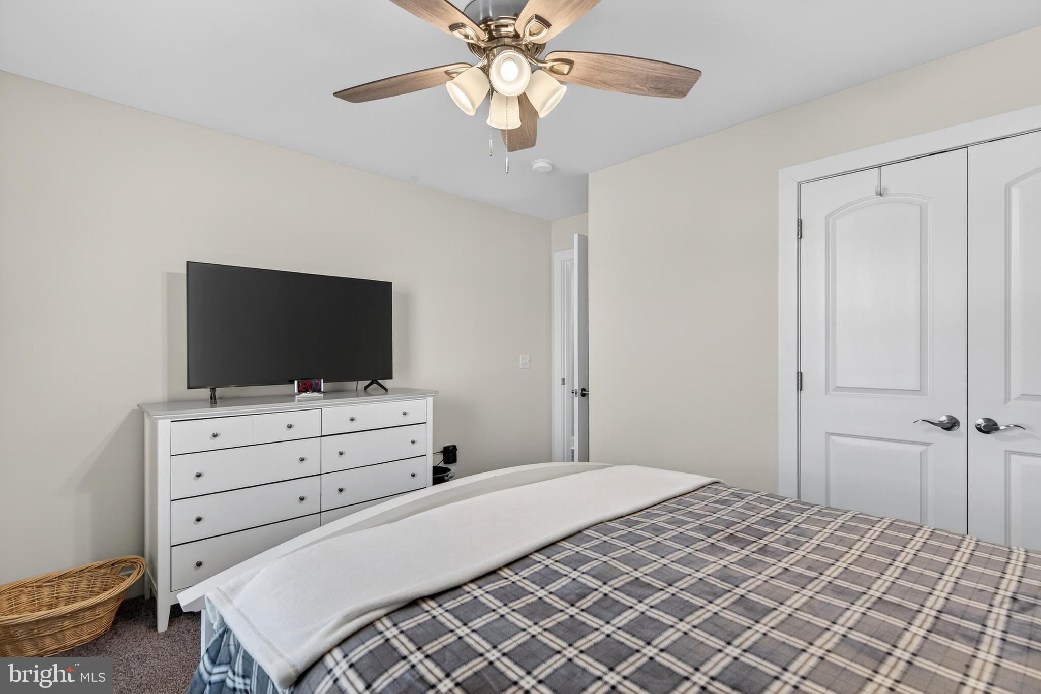 26356 Pennfields Drive Orange, VA 22960 - Photo 36 of 58 a bedroom with a bed and a flat screen tv