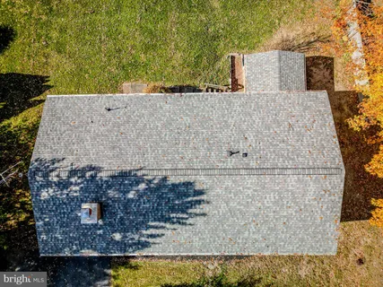a bird view of house