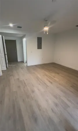 a view of empty room