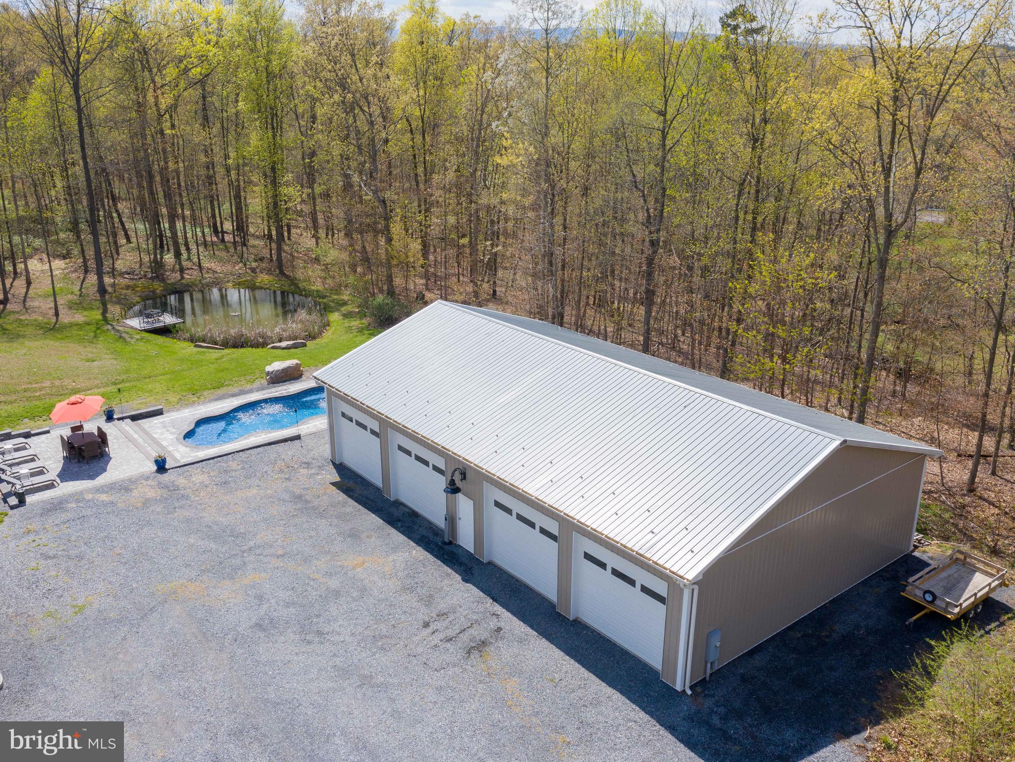 686 Cedar Grove Road Winchester, VA 22603 - Photo 2 of 72 64 x 40 four-car garage