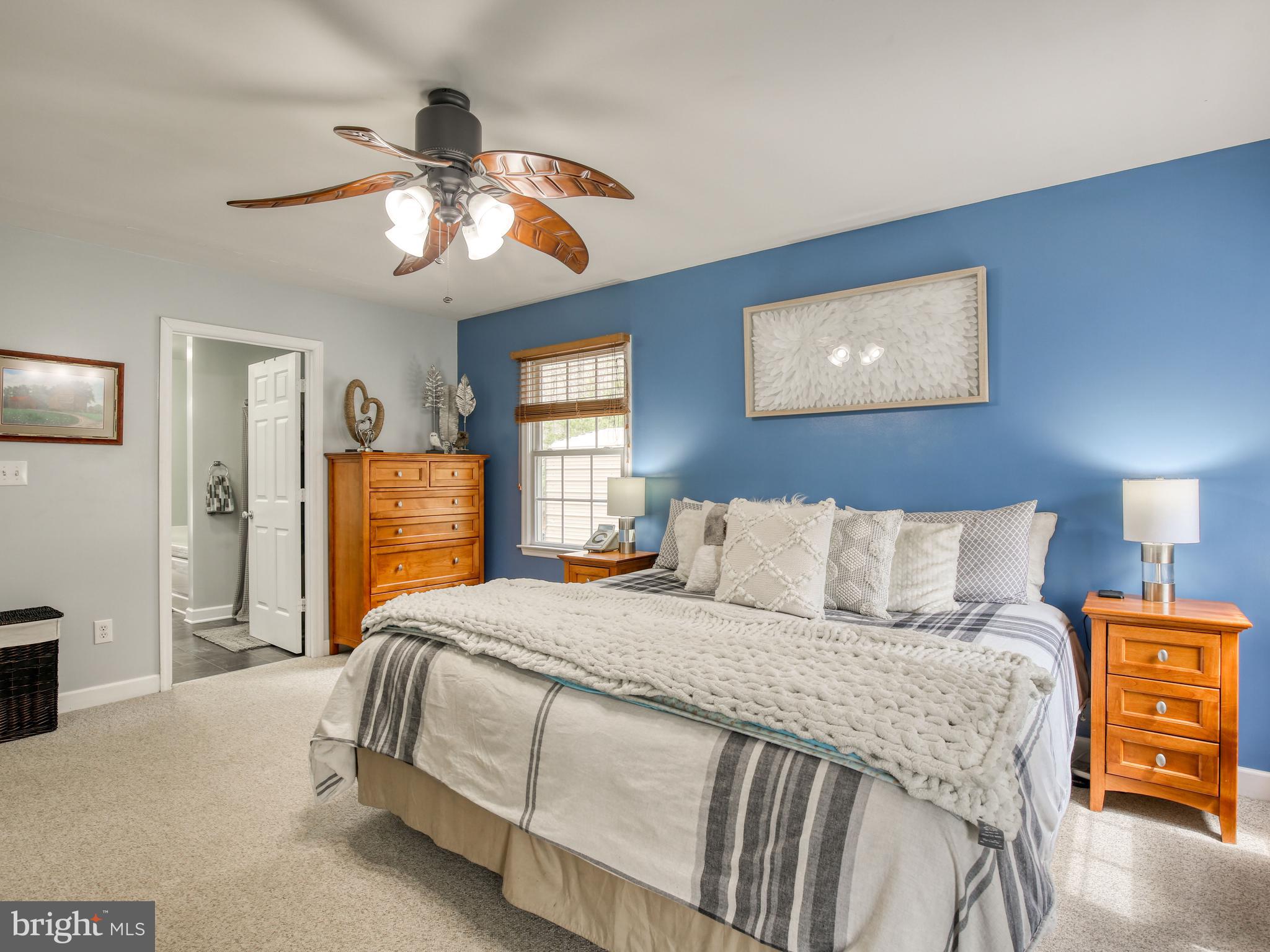 686 Cedar Grove Road Winchester, VA 22603 - Photo 15 of 72 1st floor master bedroom with en suite