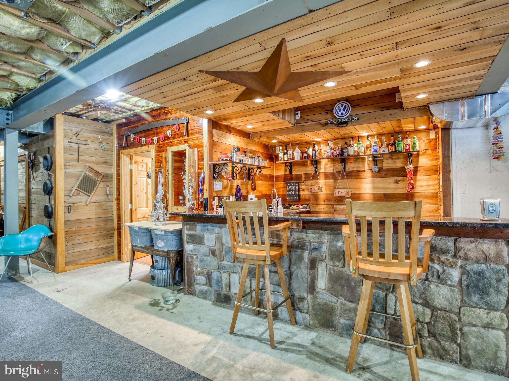 686 Cedar Grove Road Winchester, VA 22603 - Photo 42 of 72 11' custom wet bar complete with beer keg