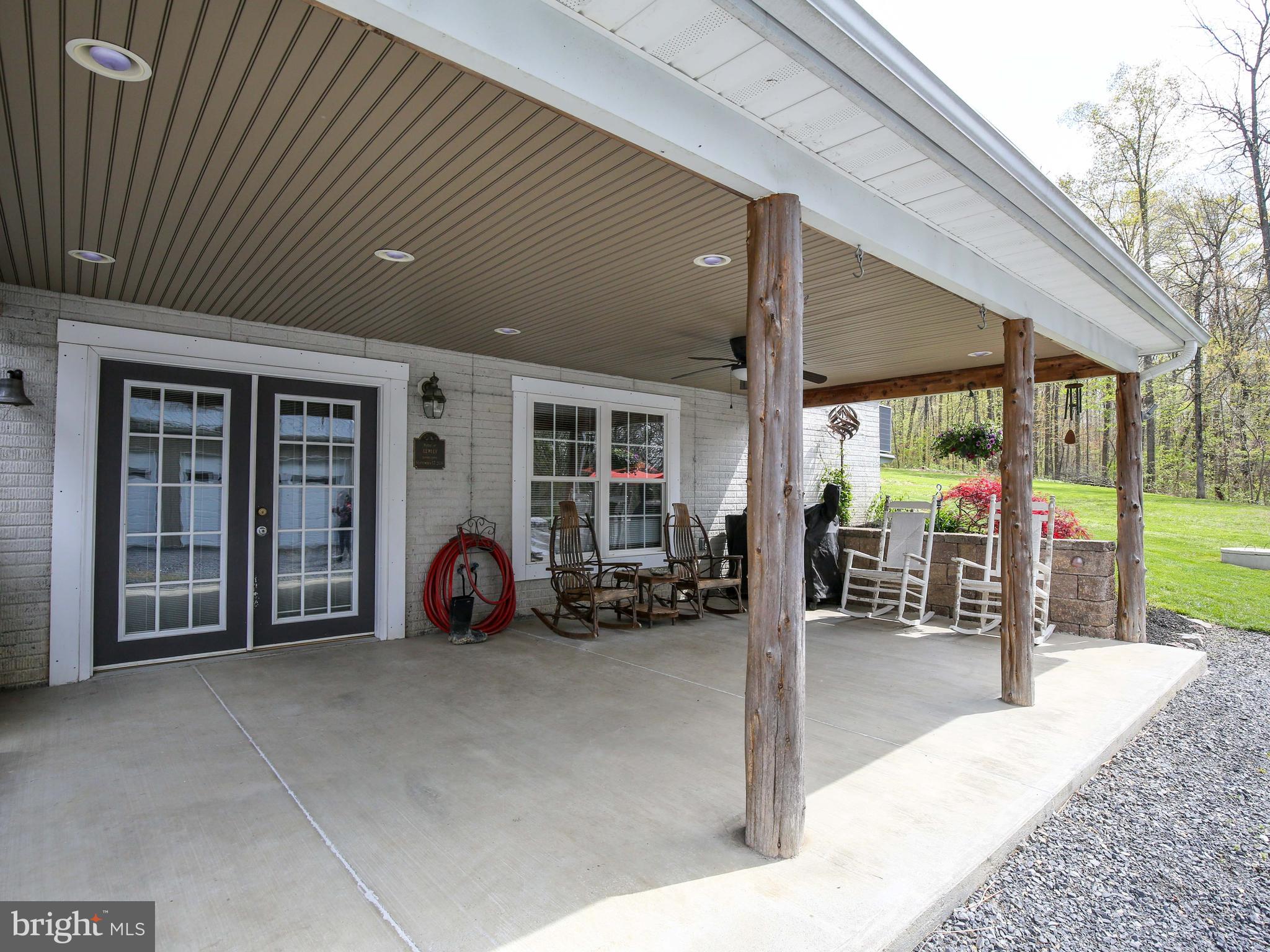 686 Cedar Grove Road Winchester, VA 22603 - Photo 47 of 72 Covered BBQ patio!