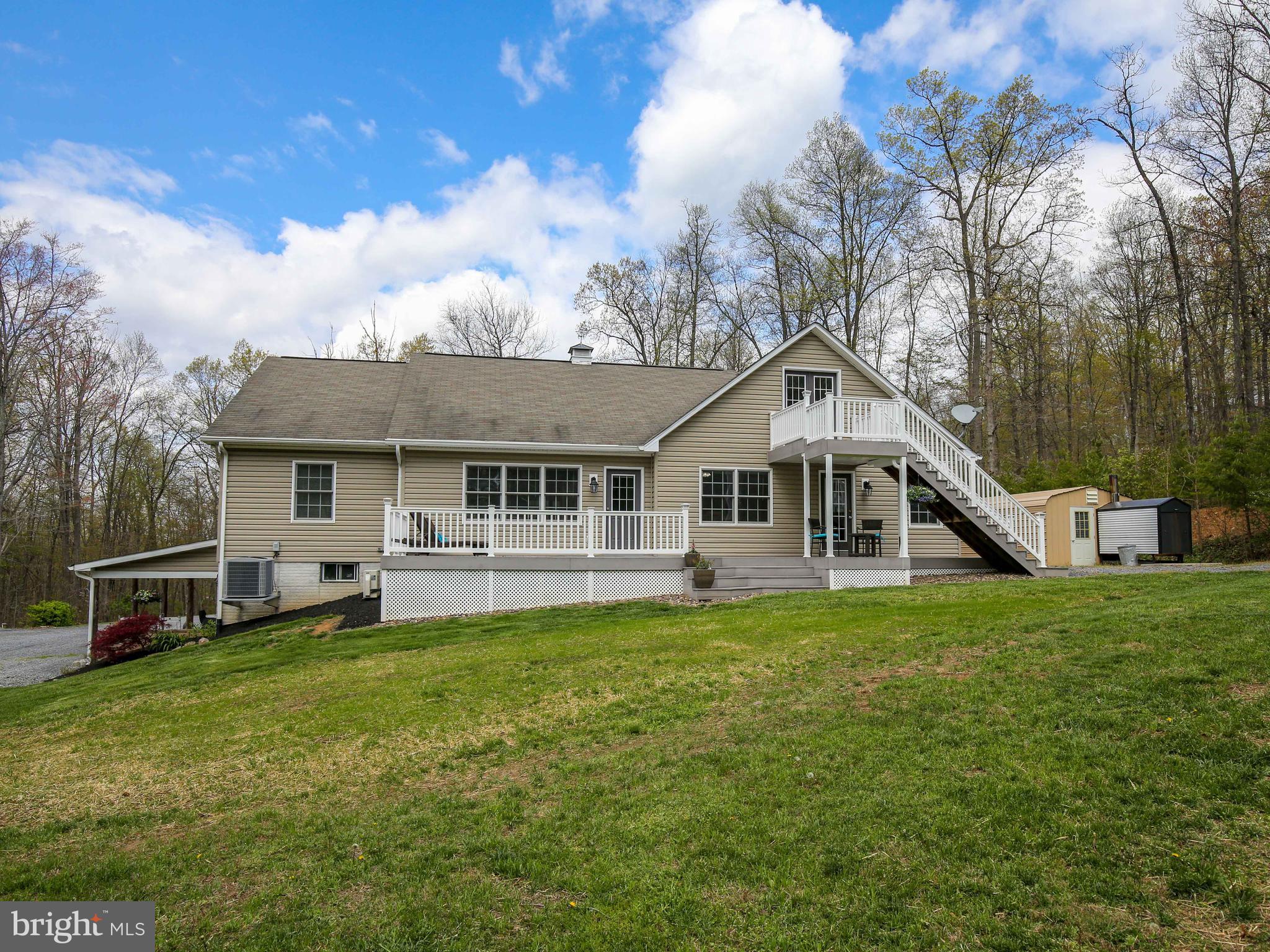 686 Cedar Grove Road Winchester, VA 22603 - Photo 63 of 72 Two tier deck doubles your outdoor living!